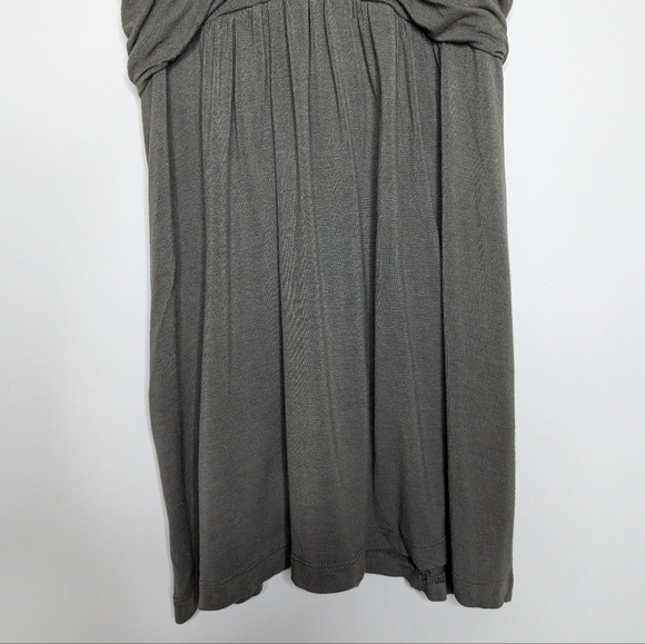 Jaloux Boho Hippie Forest Green Flowy Tank Top with Gold Chain Accent Size Small - Picture 3 of 16